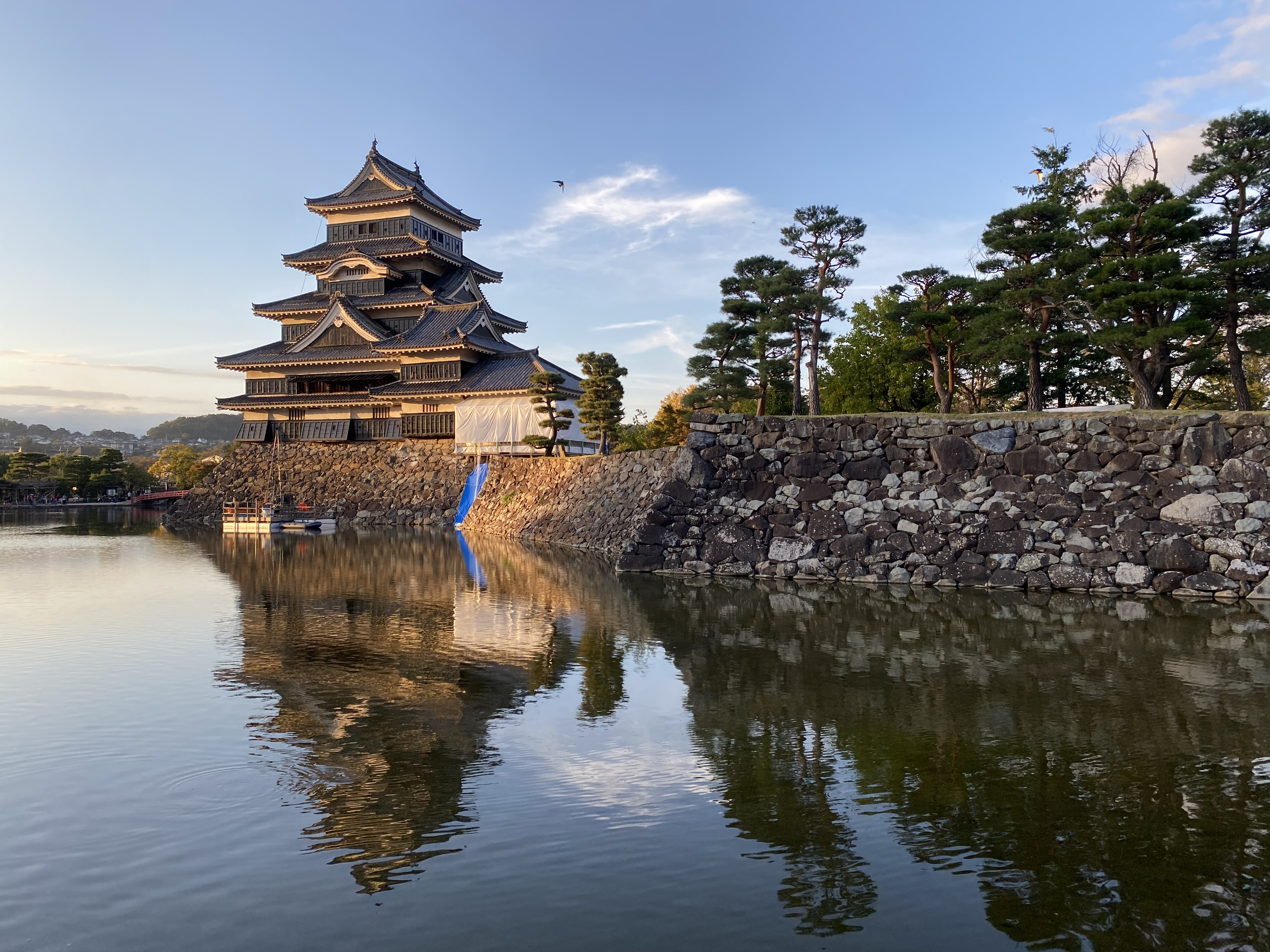 Matsumoto Castle in Matsumoto, Japan